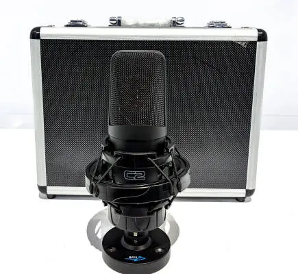 ART Pro Audio - C2 Cardioid Side Address Studio Microphone with Pad & Roll Off 2